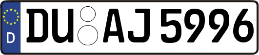 DU-AJ5996