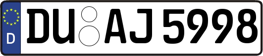 DU-AJ5998