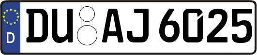 DU-AJ6025