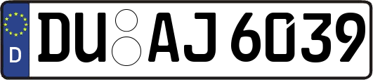 DU-AJ6039