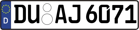 DU-AJ6071