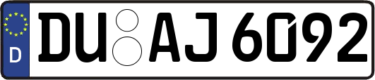 DU-AJ6092
