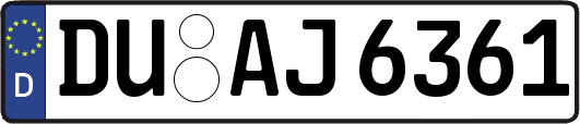 DU-AJ6361