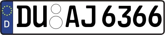 DU-AJ6366