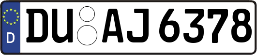DU-AJ6378