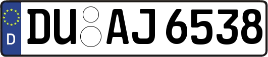 DU-AJ6538
