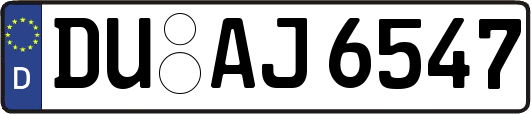 DU-AJ6547