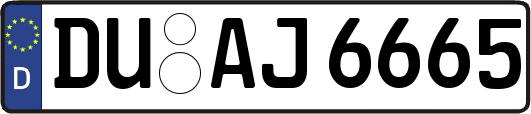 DU-AJ6665