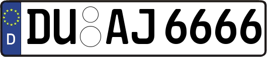 DU-AJ6666