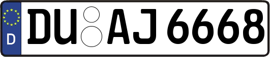 DU-AJ6668