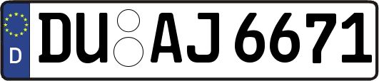 DU-AJ6671