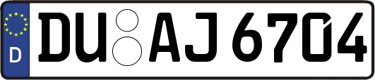 DU-AJ6704