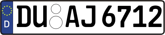DU-AJ6712