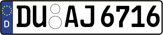 DU-AJ6716