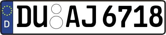 DU-AJ6718