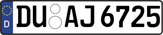 DU-AJ6725