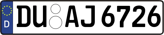 DU-AJ6726