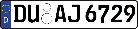 DU-AJ6729