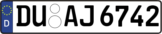 DU-AJ6742