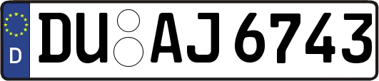 DU-AJ6743