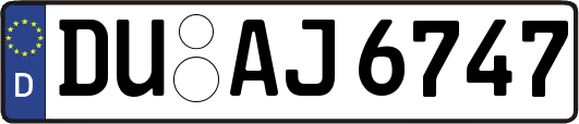 DU-AJ6747