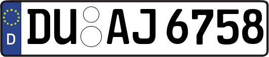 DU-AJ6758