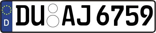 DU-AJ6759