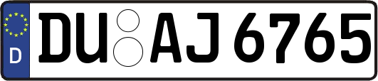DU-AJ6765