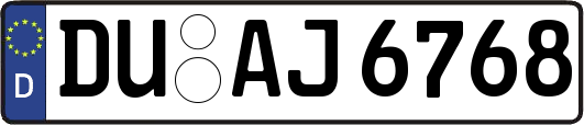 DU-AJ6768