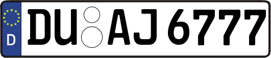 DU-AJ6777