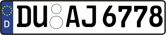 DU-AJ6778