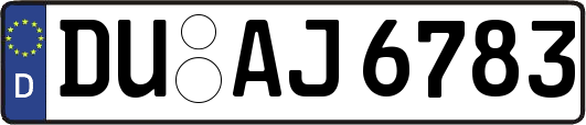 DU-AJ6783