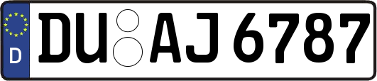 DU-AJ6787