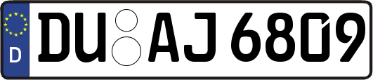 DU-AJ6809