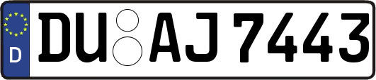 DU-AJ7443