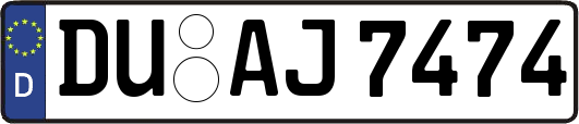 DU-AJ7474
