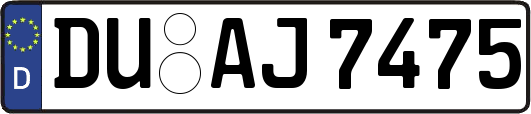 DU-AJ7475