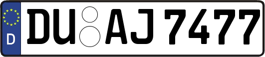 DU-AJ7477