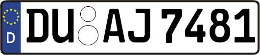 DU-AJ7481