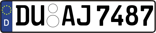 DU-AJ7487