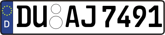 DU-AJ7491