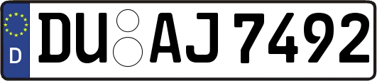 DU-AJ7492