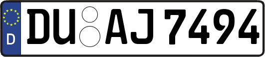 DU-AJ7494