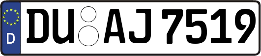 DU-AJ7519