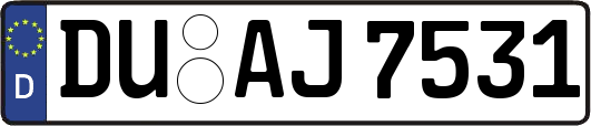 DU-AJ7531