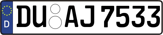 DU-AJ7533