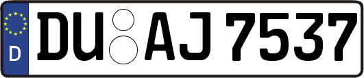 DU-AJ7537