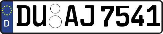 DU-AJ7541