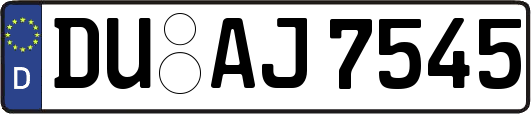 DU-AJ7545