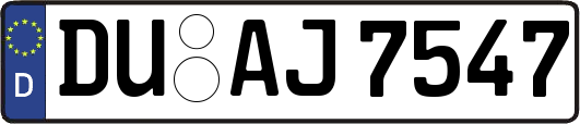 DU-AJ7547